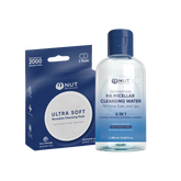 NUT' Makeup Removal Duo (Micellar Water + Reusable Cleansing Pads) - zynah